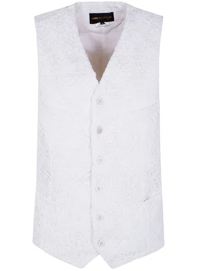 Comme Des Garçons Classic Gilet In White