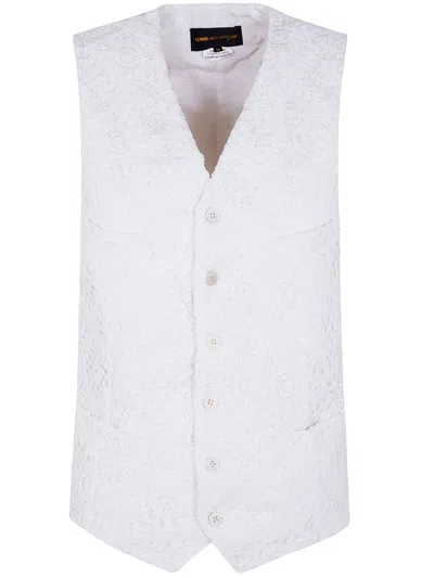 Comme Des Garçons Classic Gilet In White