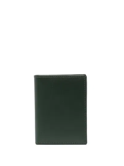 Comme Des Garçons Classic Group Wallet In Green