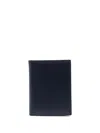 Comme Des Garçons Classic Leather A Line Wallet Accessories In Blue