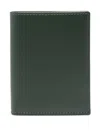 Comme Des Garçons Classic Leather A Line Wallet Accessories In Green