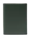 Comme Des Garçons Classic Leather A Line Wallet In Green