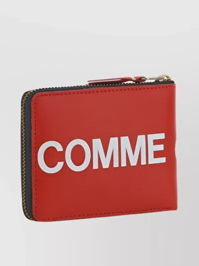 Comme Des Garçons Classic Leather Bifold Wallet With Card Slots In Brown