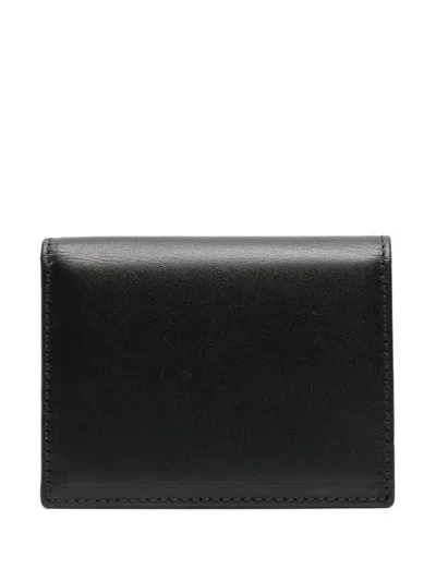 Comme Des Garçons "classic Leather Line A 70x105 Mm" Wallet In Black