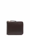Comme Des Garçons Wallet Classic Line Wallet In Brown