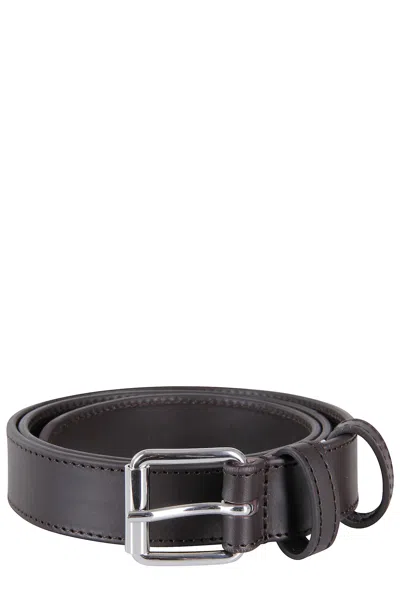 Comme Des Garçons Classic Leather Line In Black