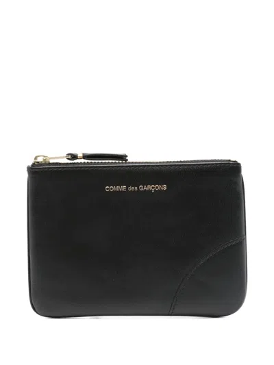 Comme Des Garçons Classic Leather Line Pouch In Black