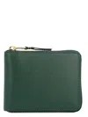Comme Des Garçons 'classic Leather Line' Wallet In Green