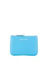 Comme Des Garçons Classic Leather Line Wallet Accessories In Blue