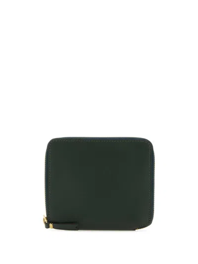 Comme Des Garçons Classic Leather Line Wallet Accessories In Green