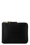 Comme Des Garçons Classic Leather Line Wallet In Black