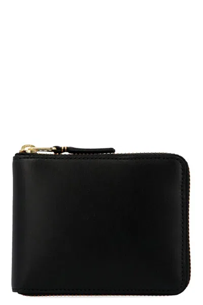Comme Des Garçons Classic Leather Line Wallet In Black