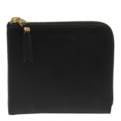 Comme Des Garçons Classic Leather Line Wallet In Black