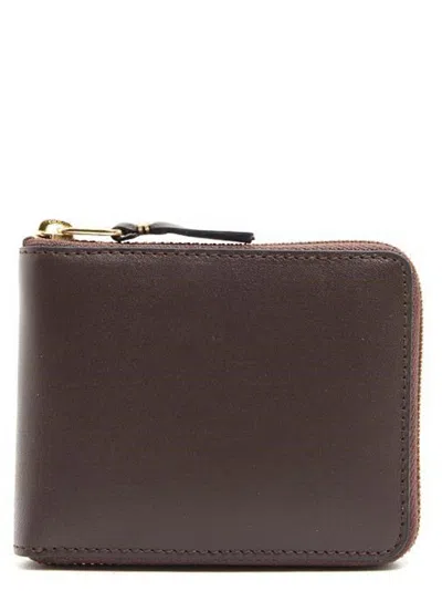 Comme Des Garçons Classic Leather Line' Wallet In Brown