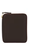 Comme Des Garçons 'classic Leather Line' Wallet In Brown