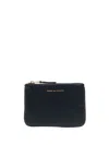 Comme Des Garçons Classic Leather Line Wallet By Comme Des Garc In Blue