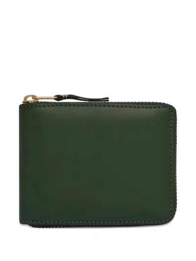 Comme Des Garçons Classic Leather Line Wallet In Purple