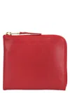 Comme Des Garçons Classic Leather Line Wallet In Red