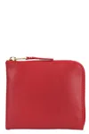 Comme Des Garçons 'classic Leather Line' Wallet In Red