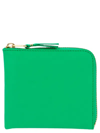 Comme Des Garçons Classic Leather Line Wallets, Card Holders Green