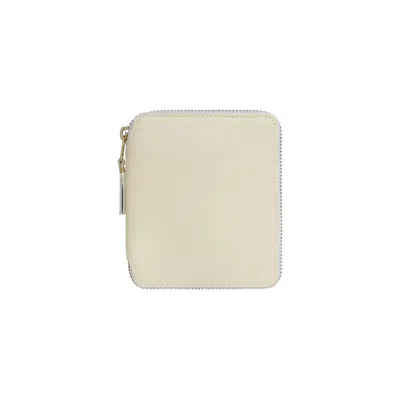 Pre-owned Comme Des Garçons Classic Leather Line Zipper Wallet 'off-white'
