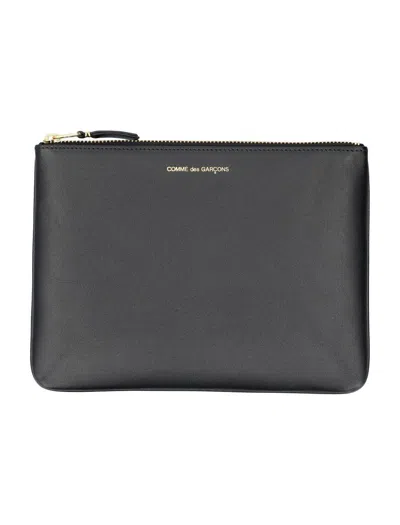 Comme Des Garçons Classic Leather Pouch In Black
