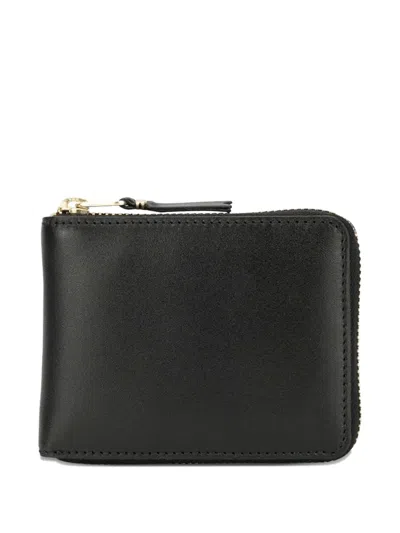 Comme Des Garçons Comme Des Garcons Wallet Classic Leather Full Zip Around Wallet In Black