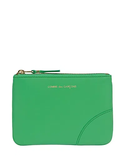 Comme Des Garçons Classic Leather Wallet In Green