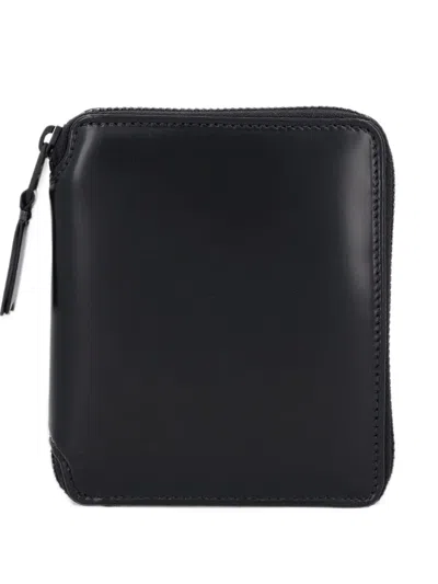 Comme Des Garçons Classic Line Leather Wallet In Black
