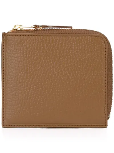 Comme Des Garçons Classic Line Wallet In Brown