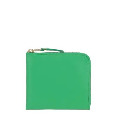 Comme Des Garçons Classic Line Wallet In Green