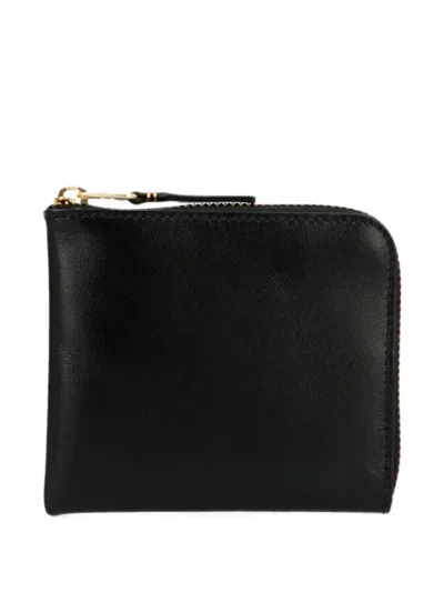 Comme Des Garçons Classic Line Zip-around Wallet In Black