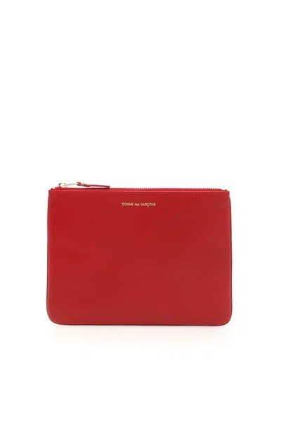 Comme Des Garçons Classic Pouch In Red