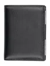 Comme Des Garçons Classic Print Cardholder In Gray