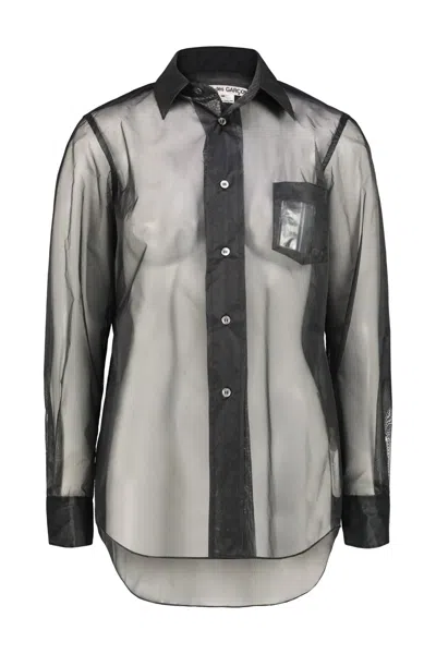 COMME DES GARÇONS COMME DES GARÇONS CLASSIC SHIRT IN NYLON