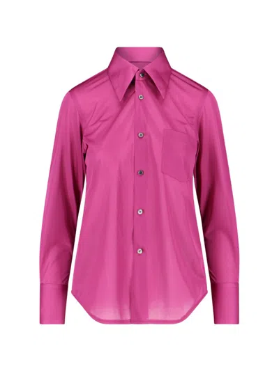 Comme Des Garçons Classic Shirt In Purple