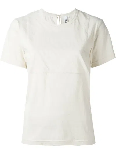 Comme Des Garçons T-shirt Mit Rundem Ausschnitt In Brown