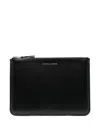 Comme Des Garçons Classic Top-zip Pouch In Black