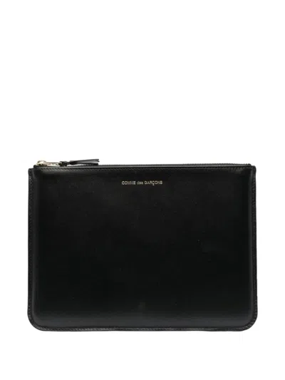 Comme Des Garçons Classic Top-zip Pouch In Black