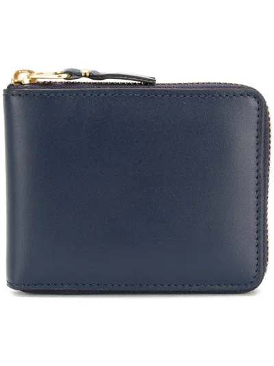 Comme Des Garçons Classic Wallet With Zip In White