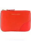 Comme Des Garçons Classic Wallet With Zip Accessories In Orange