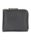 Comme Des Garçons Classic Zip Wallet In Black