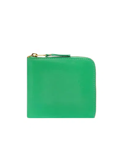 Comme Des Garçons Classic Zipper Wallet In Pink