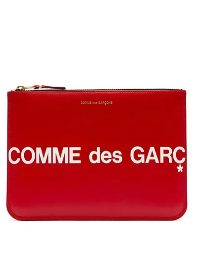 Comme Des Garçons Clothing In Red