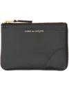 Comme Des Garçons Clutch Small Con Zip In Black