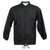 Comme Des Garçons Coach Jacket In Black Nylon In Black