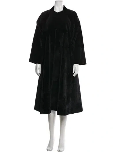 Pre-owned Comme Des Garçons Coat In Black