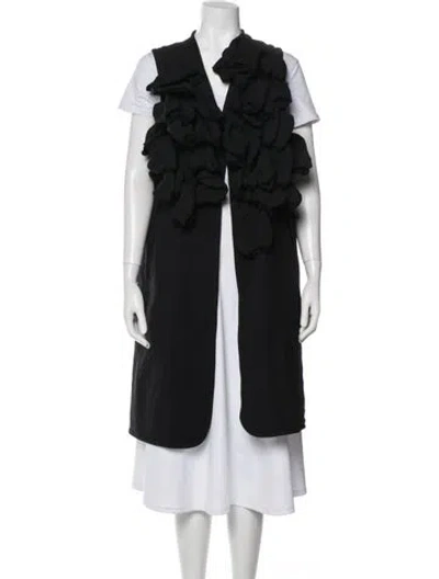 Pre-owned Comme Des Garçons Coat In Black