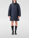 Comme Des Garçons Coat Comme Des Garcons Woman Color Blue In Blue