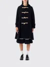Comme Des Garçons Coat Comme Des Garcons Woman Color Blue In Black